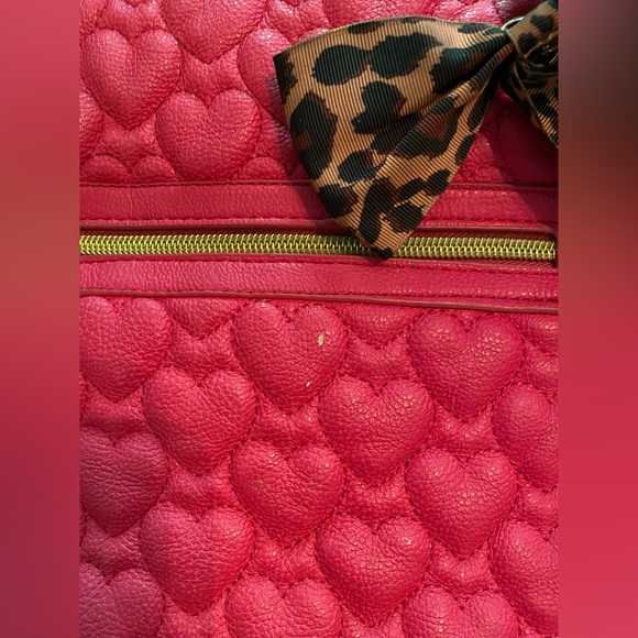 Betsy Johnson Pink Quilted Tote - Picture 5 of 8